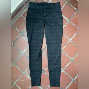 Liverpool Black Textured Trousers